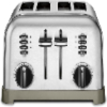 4-Slice Classic Metal Toaster (color: stainless)