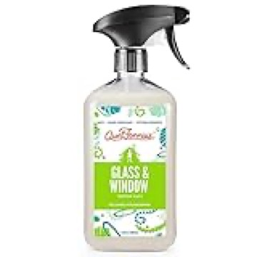 Aunt Fannie's Glass & Window Cleaning Vinegar Wash, Natural Streak-Free Glass Cleaner, 16.9 Oz (Single Bottle)