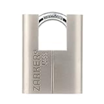 Zarker J45S keyed Padlock-Stainless Steel Shackle, 1-Pack
